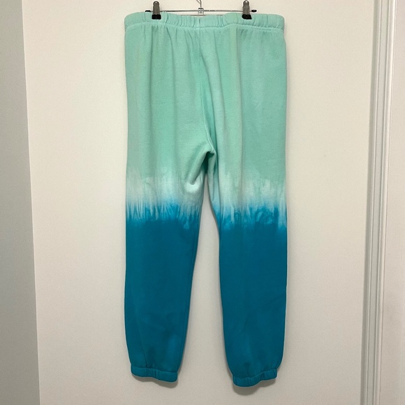 Hurley Tie Dye Ombré Teal Joggers Size L - Picture 7 of 10